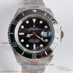 Noob Factory V10 Rolex Sea-Dweller 126600 Single Red 43 MM Black Ceramic Bezel 904L Steel 3235 Watch
